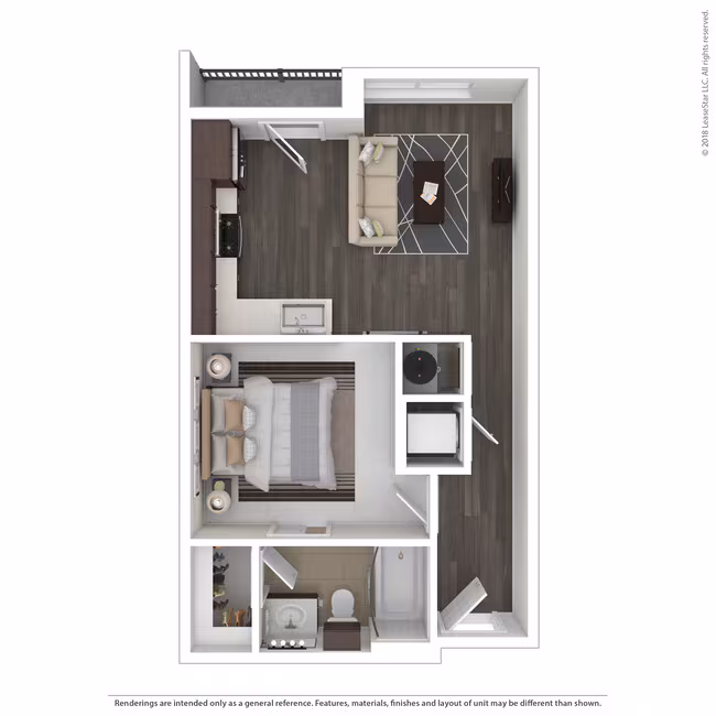 1A - AFFORDABLE 521 floor plan